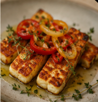 FRIED HALLOUMI CHEESE